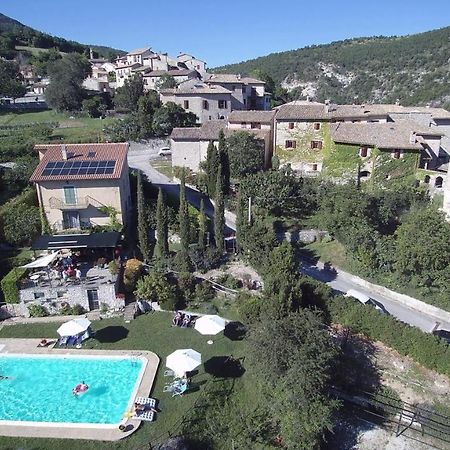 Agriturismo Roccagelli Vallo di Nera Екстер'єр фото
