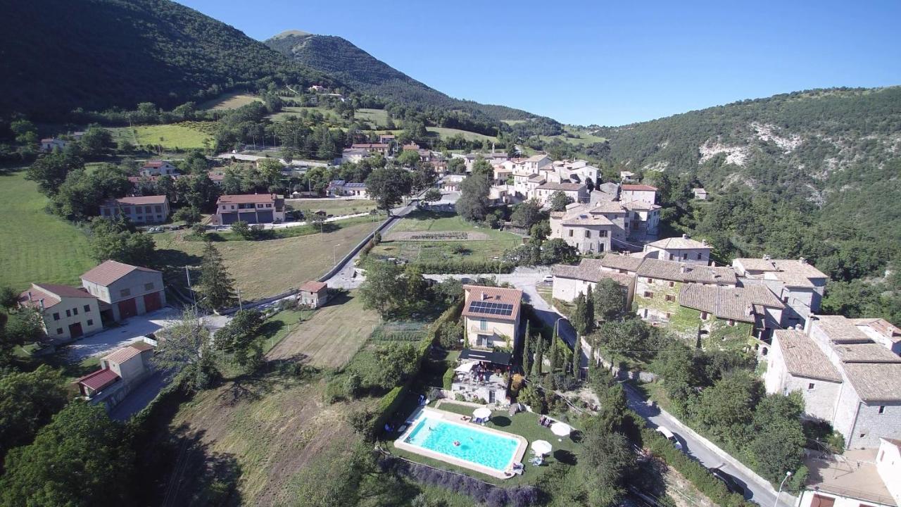 Agriturismo Roccagelli Vallo di Nera Екстер'єр фото