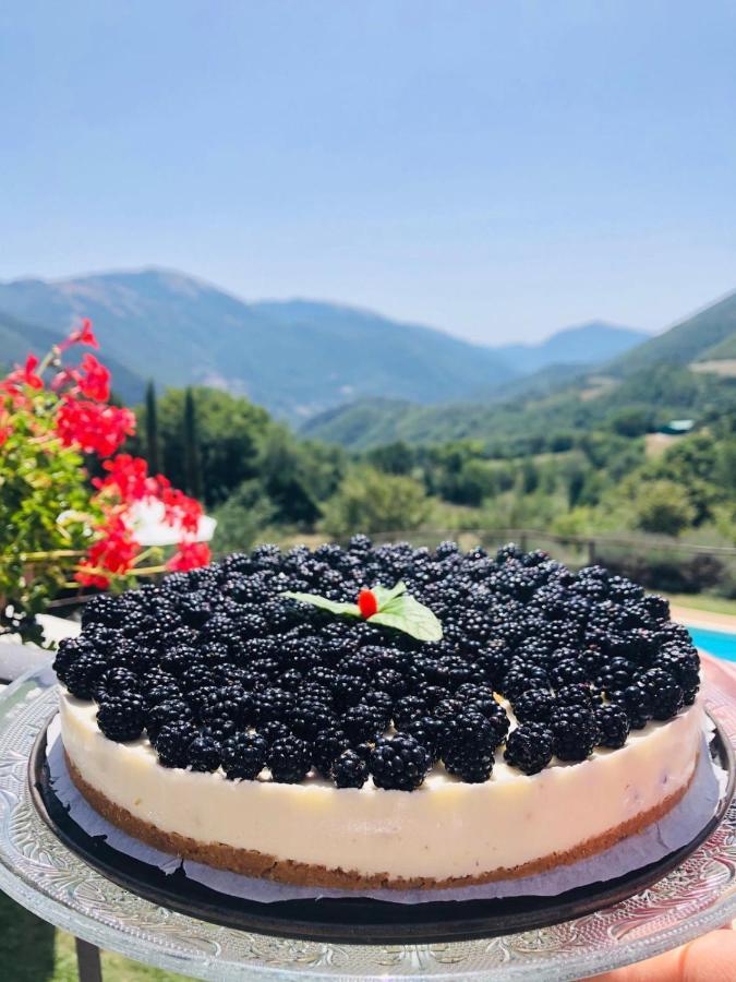 Agriturismo Roccagelli Vallo di Nera Екстер'єр фото