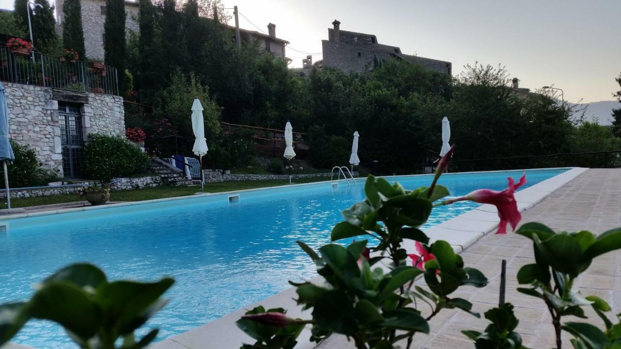 Agriturismo Roccagelli Vallo di Nera Екстер'єр фото
